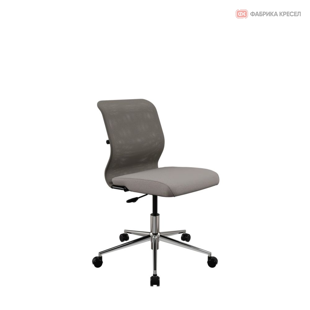 Кресло ErgoLife Sit 8 M4-9 - X2+Bahama Серый-Песочный/Хром