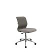 Кресло ErgoLife Sit 8 M4-9 - X2+Bahama Серый-Песочный/Хром